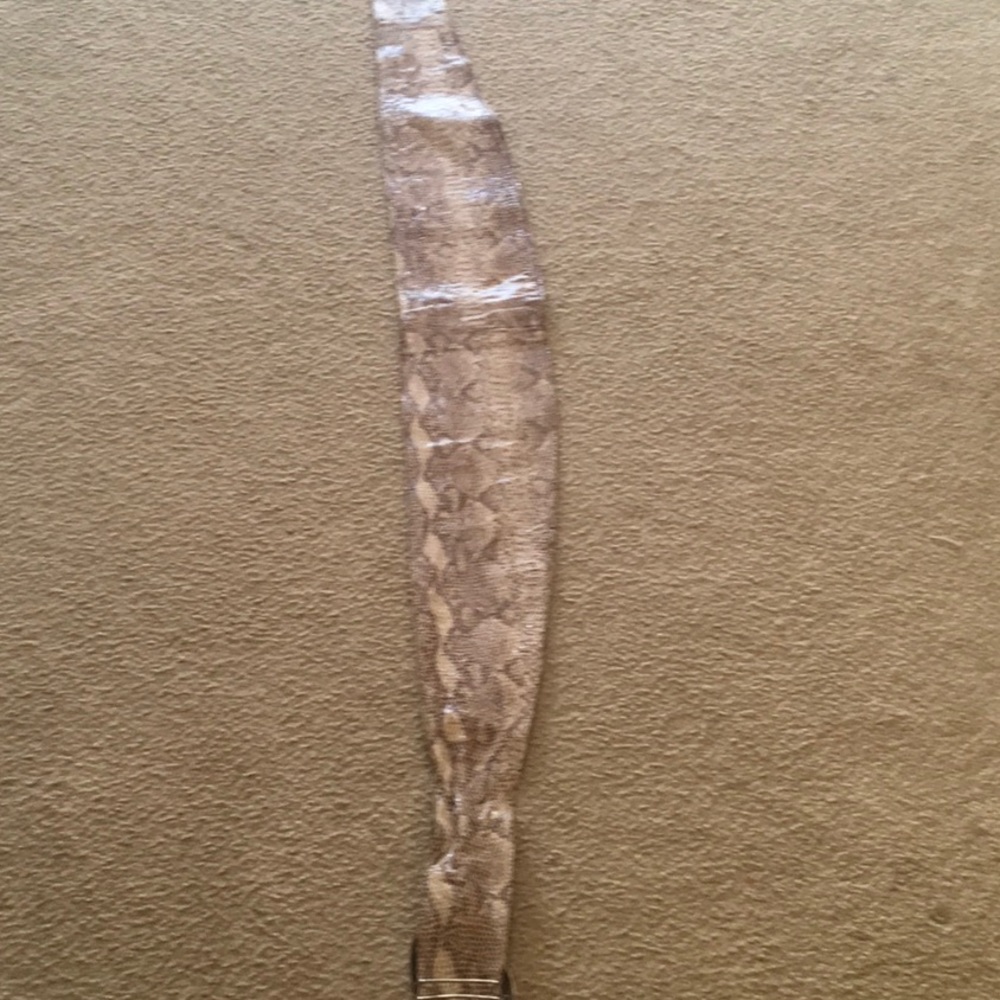 Custom Snakeskin Belt
